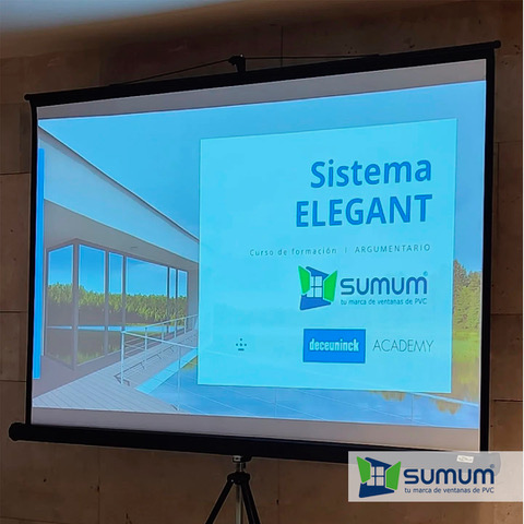 Exposición Sistema Elegant jornada anual Sumum 2022